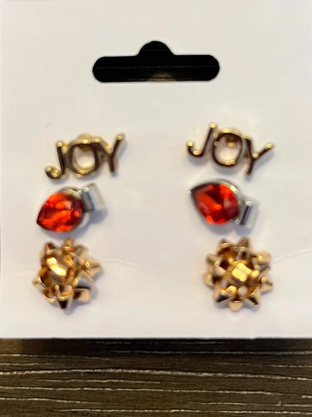 Christmas in July!- 3 Sets of Bejeweled Christmas Earrings